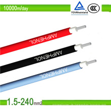 TÜV-Zertifikat PV1-F DC 2.5mm2 4mm2 6mm2 Solar-PV-Kabel